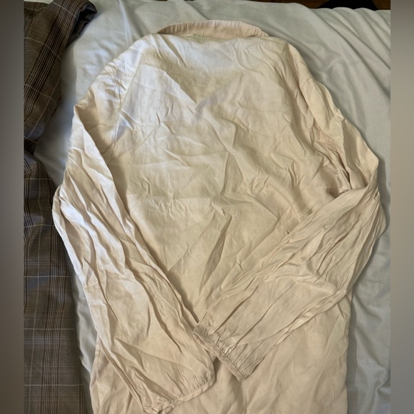 SOLD: Brown dress and cream top set - Picture 6 of 9